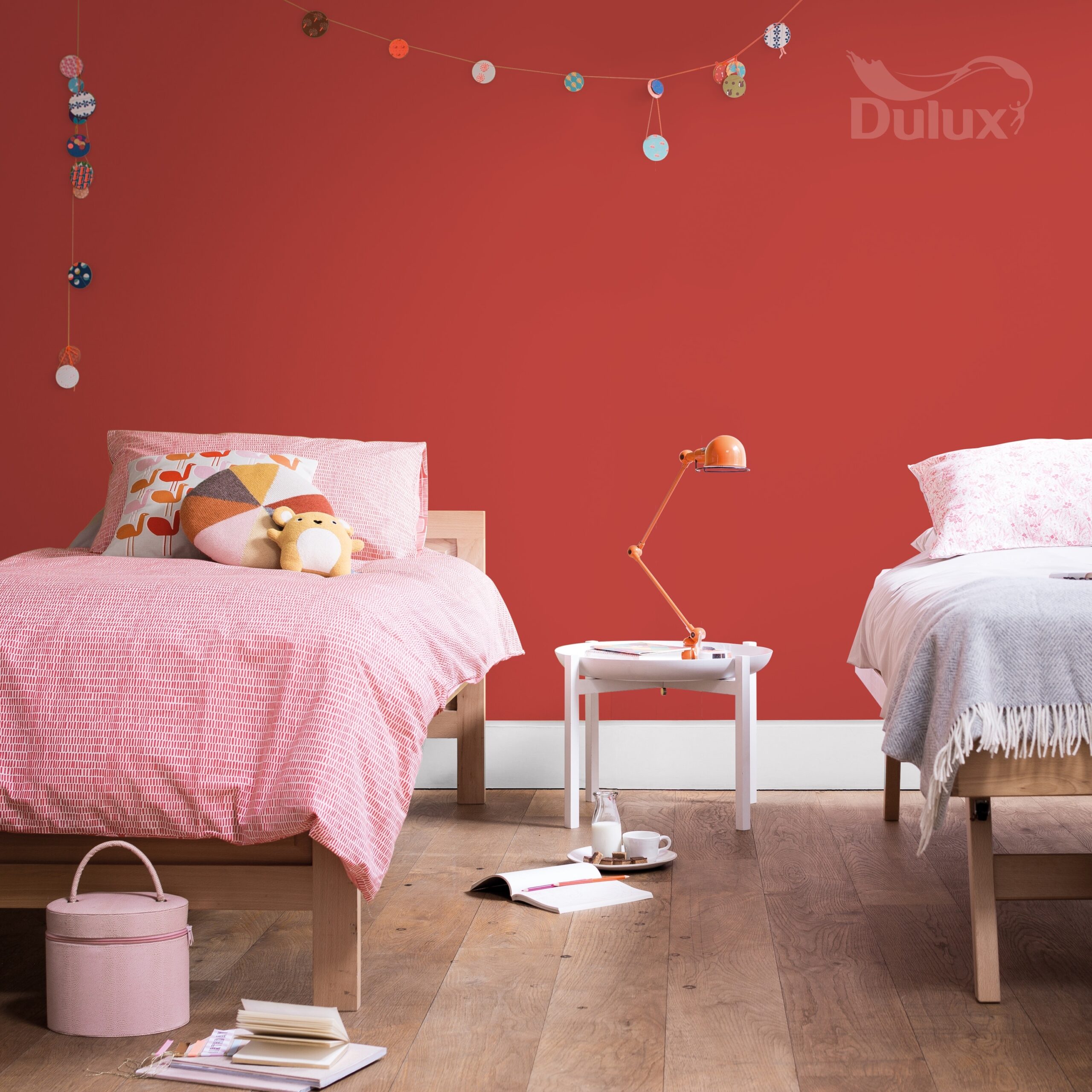 Farba Dulux EasyCare "Wzorowa czerwień" 2,5L - obrazek 4