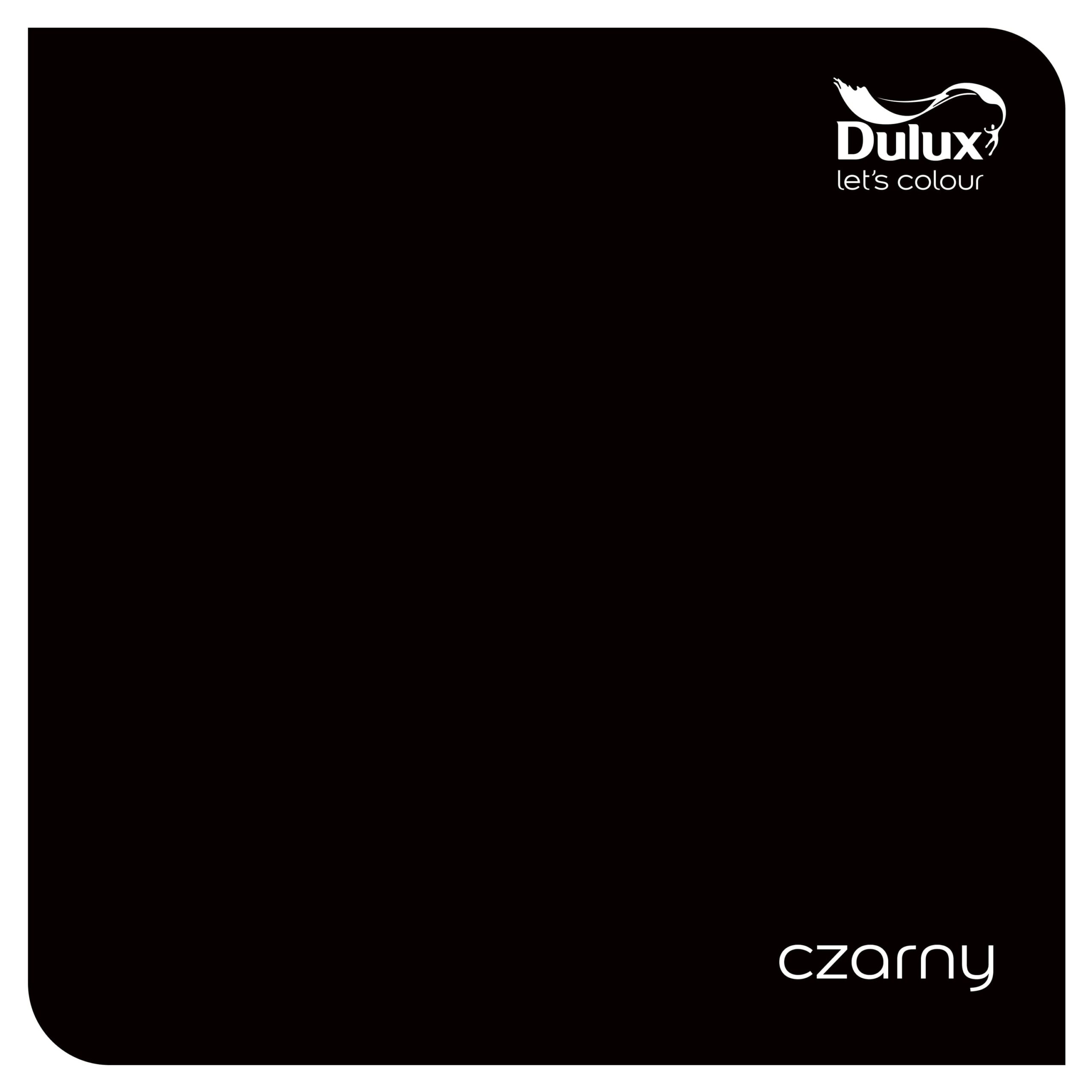 DULUX RAPIDRY 0,4L CZARNY SATYNA - obrazek 2