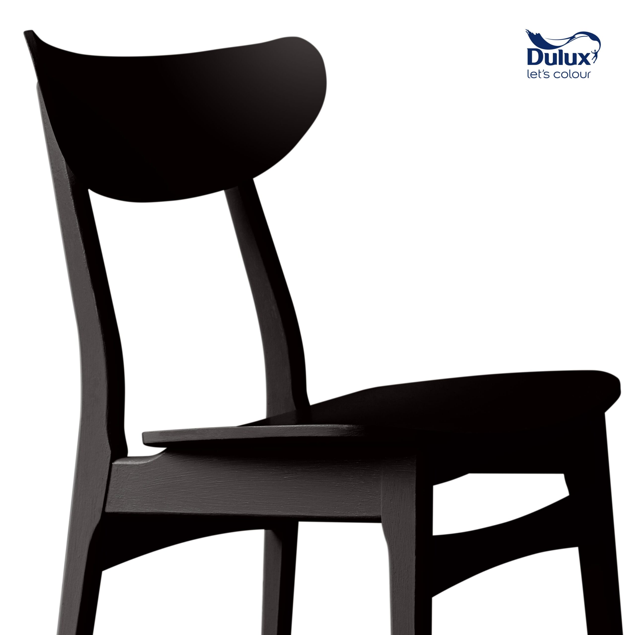 DULUX RAPIDRY 0,4L CZARNY SATYNA - obrazek 3