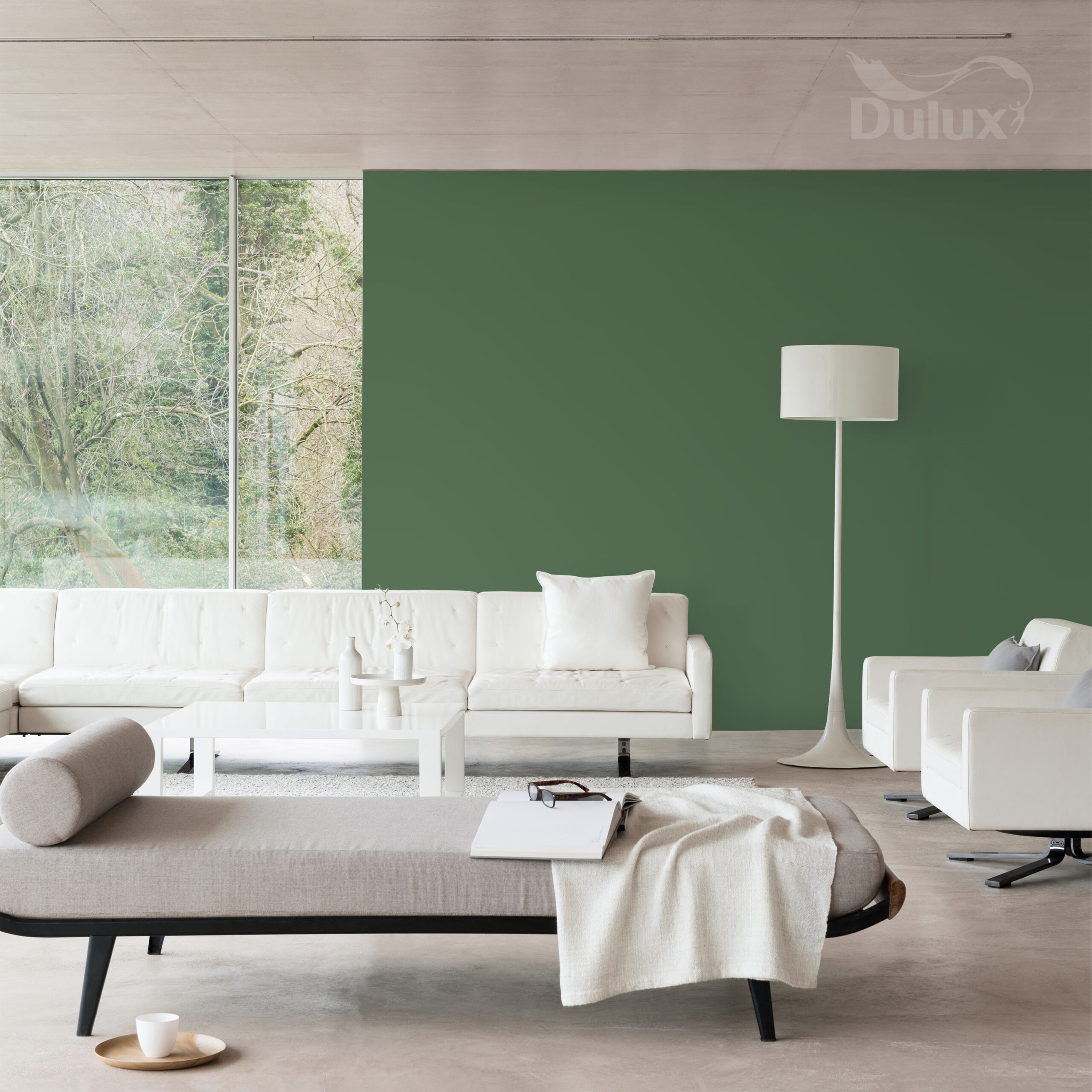 Farba Dulux EasyCare "Tropikalna zieleń" 2,5L - obrazek 3