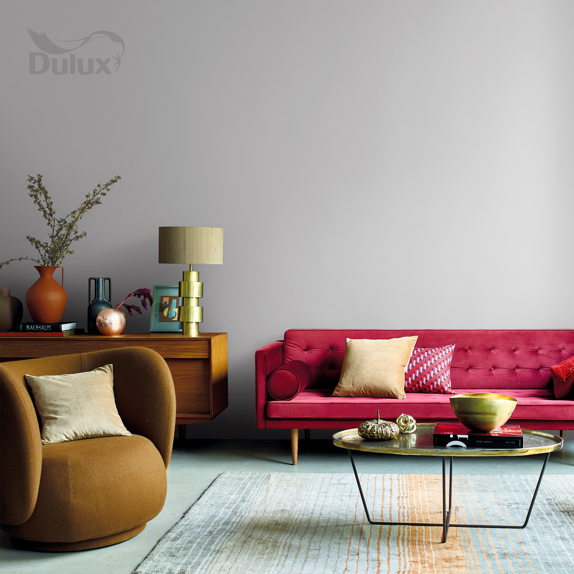 DULUX AMBIANCE CERAMIC CLASSIC GREY 2,5L - obrazek 3