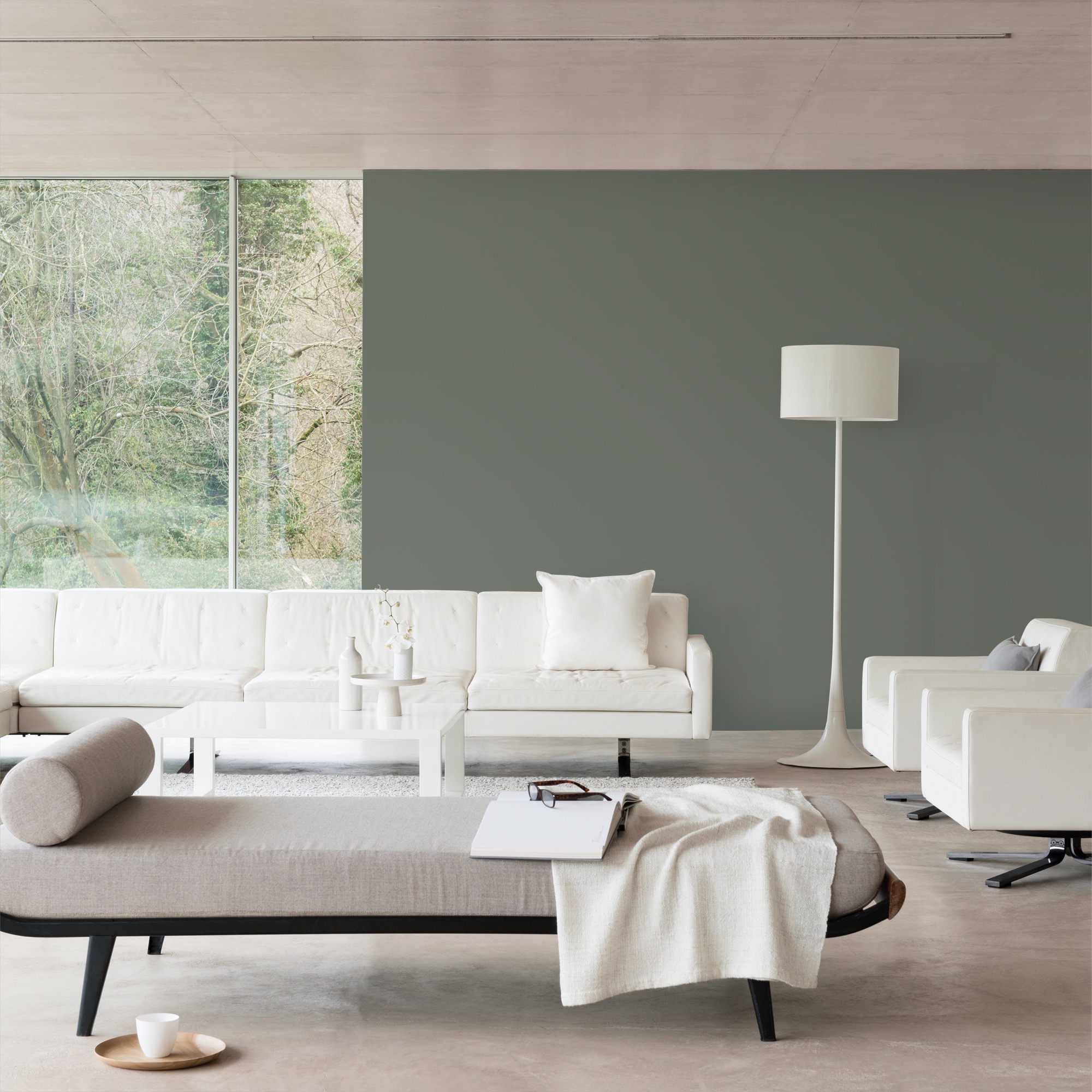 Farba Dulux EasyCare "Szarozielony minimalizm" 2,5L - obrazek 4