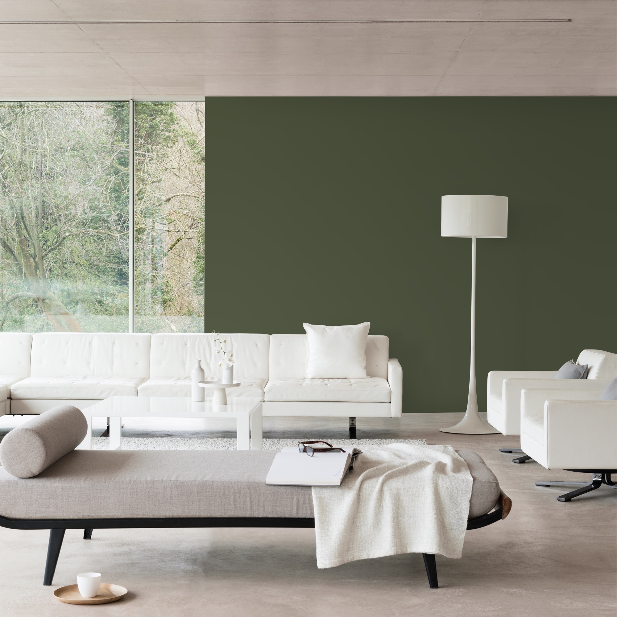 Farba Dulux EasyCare "Leśna zieleń" 2,5L - obrazek 4