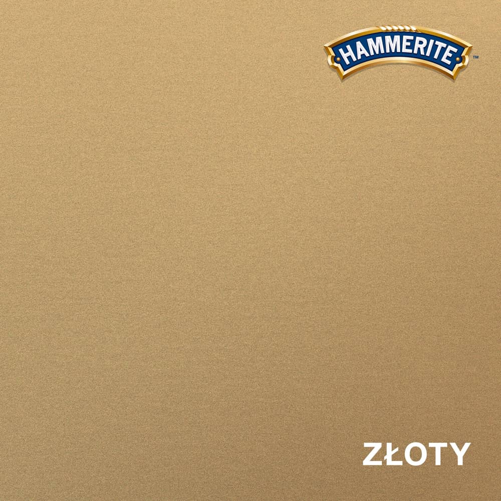 HAMMERITE PROSTO NA RDZĘ ZŁOTY POŁYSK 0,7L - obrazek 2